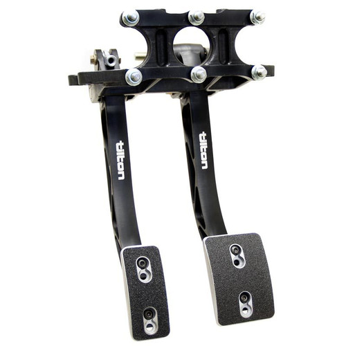 Pedal Assembly - 600-Series - Brake / Clutch - 5.0-6.2:1 Ratio - Forward Swinging Overhanging Mount - Aluminum - Black Anodized - Each