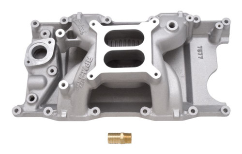 Intake Manifold - RPM Air-Gap Magnum - Square Bore - Dual Plane - Aluminum - Natural - Small Block Mopar - Each
