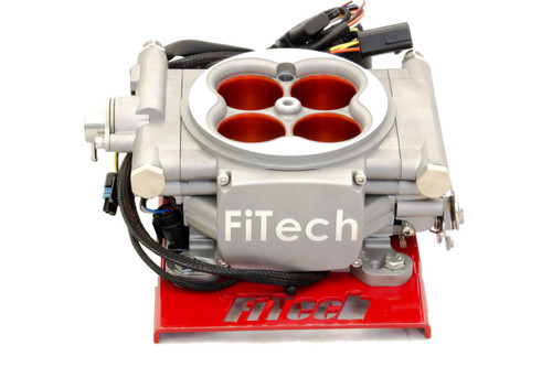 Fuel Injection - Go Street EFI - Throttle Body - Square Bore - 80 lb/hr Injectors - Aluminum - Silver Anodized - Universal - Kit