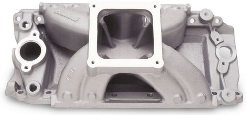 Intake Manifold - Super Victor II - Dominator Flange - Single Plane - Rectangle Port - Aluminum - Natural - Big Block Chevy - Each
