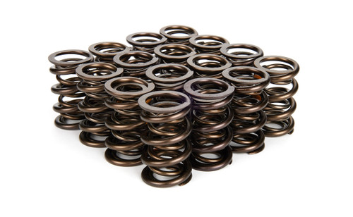 Valve Spring - NexTek - Dual Spring - 635 lb/in Spring Rate - 1.105 in Coil Bind - 1.650 in OD - Set of 16