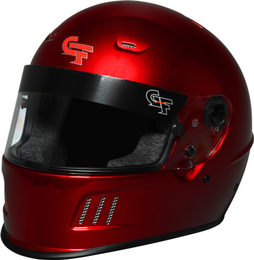 Helmet - Rift POP - Full Face - Snell SA2020 - Head and Neck Support Ready - Metallic Red - 2X-Large - Each Helmet - Rift POP - Full Face - Snell SA2020 - Head and Neck Support Ready - Metallic Red - 2X-Large - Each