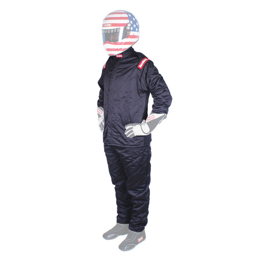 Driving Jacket - Chevron-5 - SFI 3.2A/5 - Double Layer - Nomex - Black - 3X-Large - Each