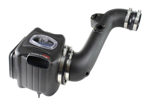 Air Induction System - Momentum HD Stage 2 - Reusable Oiled Filter - Plastic - Black - GM Duramax - GM Fullsize Truck 2011-16 - Kit