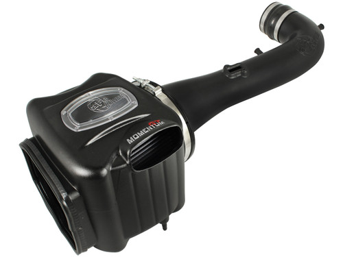Air Induction System - Momentum GT - Reusable Dry Filter - Plastic - Black - GM Fullsize Truck 2014-19 - Kit