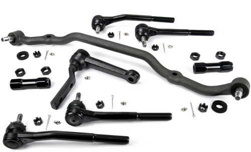 Steering Rebuild Kit - Center Link / Idler Arms / Tie Rod Ends - Manual Steering - GM F-Body 1975-81 - Kit