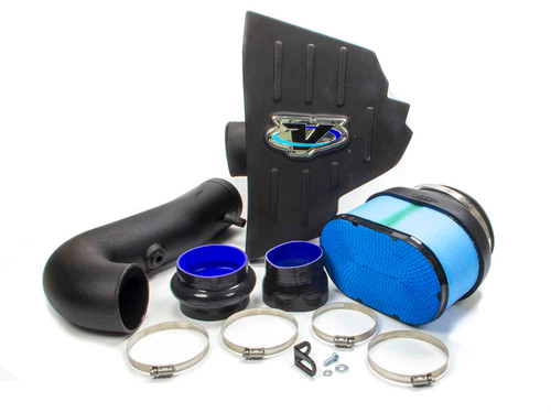 Air Induction System - Closed Box - Maintenance Free Filter - Plastic - Black - 5.7 L - Mopar Gen III Hemi - Dodge Midsize SUV 2011-14 - Kit