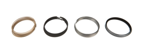 Piston Rings - AP Ultra Thin - 4.185 in Bore - Drop in - 1.0 x 1.0 x 2.0 mm Thick - Standard Tension - Stainless Steel - 8 Cylinder - Kit