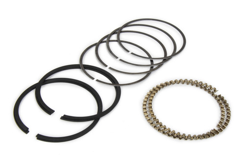 Piston Rings - Classic AP Steel - 4.625 in Bore - File fit - 0.043 x 0.043 x 3/16 in Thick - Low Tension - Chromium Nitride - 8 Cylinder - Kit Piston Rings - Classic AP Steel - 4.625 in Bore - File fit - 0.043 x 0.043 x 3/16 in Thick - Low Tension - Chromium Nitride - 8 Cylinder - Kit