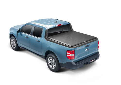 Tonneau Cover - Truxport - Roll-Up - Woven Fabric - Black - 4 ft 6 in Bed - Ford Compact Truck 2022 - Kit