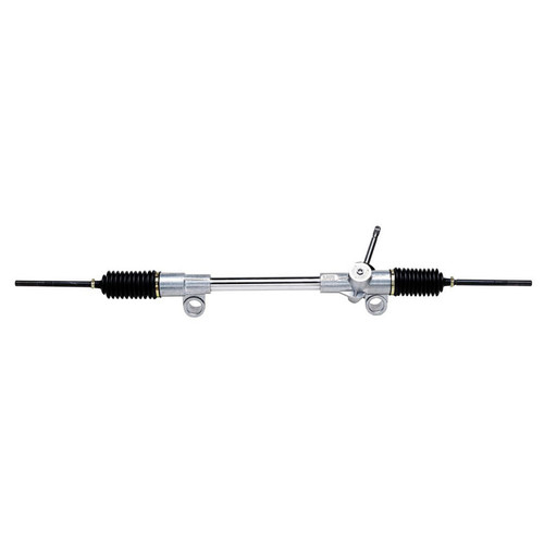 Rack and Pinion - Quick Ratio - Manual - 5.25 in Travel - 47.5 in Long - Aluminum - Chrome - Ford Mustang 1994-2004 - Each Rack and Pinion - Quick Ratio - Manual - 5.25 in Travel - 47.5 in Long - Aluminum - Chrome - Ford Mustang 1994-2004 - Each