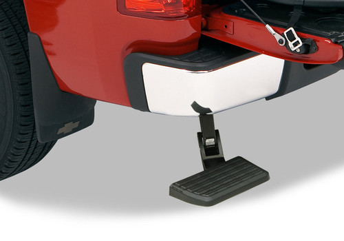 Step Board - BedStep - Bumper Mount - Plastic - Black - Ram Fullsize Truck 2019 - Each