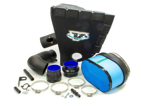 Air Induction System - Closed Box - Maintenance Free Filter - Plastic - Black - 3.6 L - GM V6 - Chevy Camaro 2010-11 - Kit