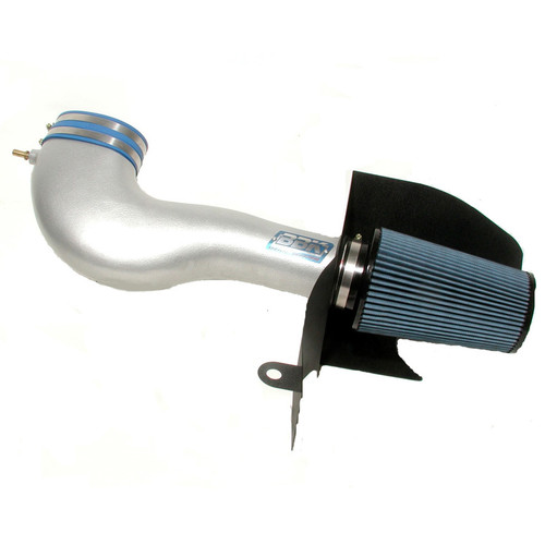 Air Induction System - Reusable Oiled Filter - Aluminum - Gray Powder Coat - Ford Modular - Ford Mustang 2005-09 - Kit