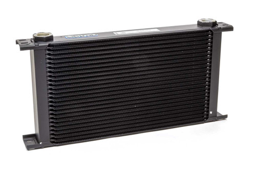 Fluid Cooler - ProLine STD 9 Series - 15.94 x 7.95 x 1.97 in - Plate Type - 22 mm x 1.50 Female Inlet / Outlet - Aluminum - Black Paint - Universal - Each