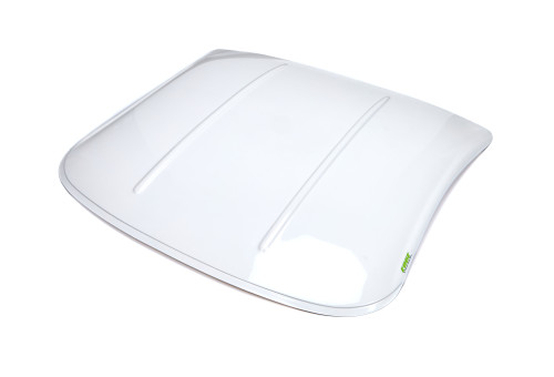 Roof - Edge Series - Late Model - Lightweight - 41 in Long - 45 in Wide - Composite - White - Each