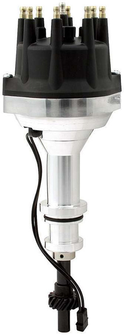 Distributor - Race - Magnetic Pickup - Mechanical Advance - HEI Style Terminal - Black - Small Block Ford - Each