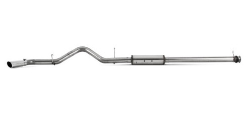 Exhaust System - XP Series - Cat-Back - 3-1/2 in Diameter - Stainless Tip - Stainless - Natural - 6.0 L - 2500 HD - GM LS-Series - GM Fullsize Truck 2011-18 - Kit