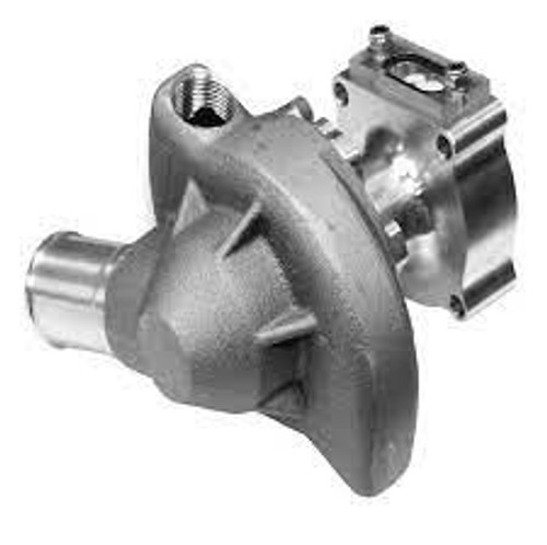 Water Pump - HD - Mechanical - Crank Driven - Aluminum - Natural - Sprint Car - Each