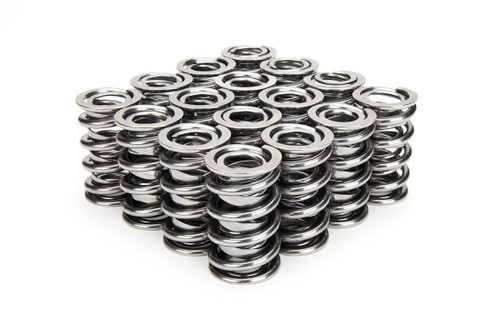 Valve Spring - NexTek - Dual Spring / Damper - 435 lb/in Spring Rate - 1.170 in Coil Bind - 1.530 in OD - Set of 16