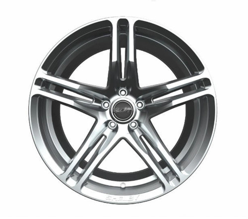Wheel - CS14 - 20 x 9.5 in - 6.820 in Backspace - 5 x 4.50 in Bolt Pattern - Aluminum - Silver Paint - Each