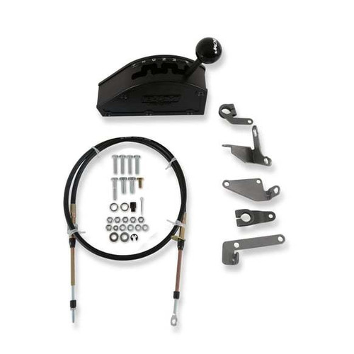Shifter - Pro Gate - Automatic - Floor Mount - Cable / Hardware Included - Ford / Mopar 3/4 Speed - Kit