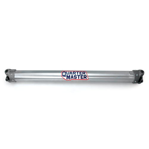 Drive Shaft - 39 in long - 3.0 in Diameter - 1310 U-Joints - 3 Piece - Aluminum - Natural - Universal - Each