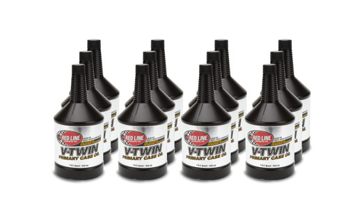 Transmission Fluid - Primary Case - V-Twin - 20W60 - Synthetic - 1 qt Bottle - Set of 12
