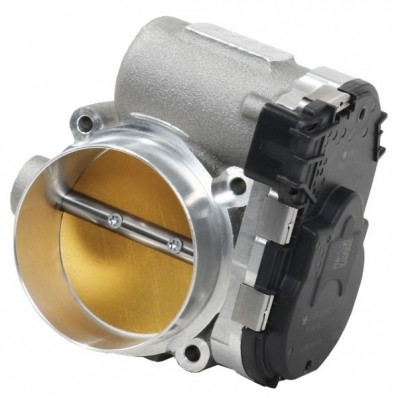 Throttle Body - Power Plus - Stock Flange - 78 mm Single Blade - Aluminum - Natural - Mopar V6 - Each