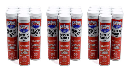 Grease - Red N Tacky - Conventional - 14 oz Cartridge - Set of 30 Grease - Red N Tacky - Conventional - 14 oz Cartridge - Set of 30