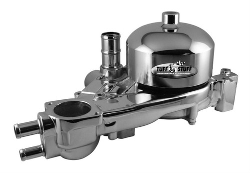 Water Pump - Mechanical - Aluminum - Polished - GM LS-Series - Each