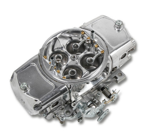 Carburetor - Screamin' Demon - 4-Barrel - 850 CFM - Square Bore - No Choke - Mechanical Secondary - Dual Inlet - Polished - Each