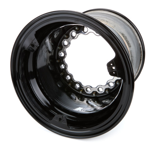 Wheel - Matrix Modular - 15 x 14 in - 5.000 in Backspace - Wide 5 Bolt Pattern - Aluminum - Black Anodized - Each
