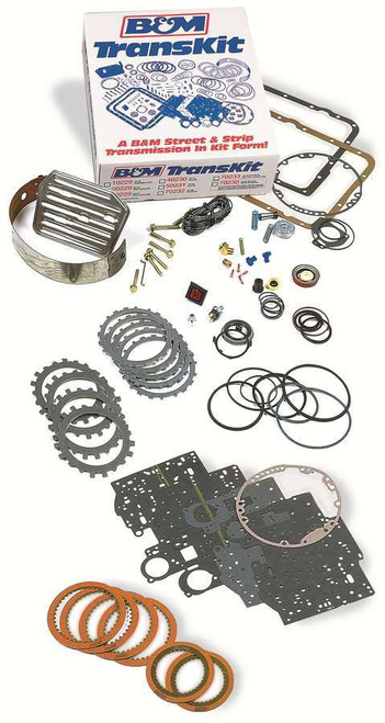 Transmission Rebuild Kit - Automatic - Transkit - Clutches / Bands / Filter / Gaskets / Seals - C4 1970-82 - Kit