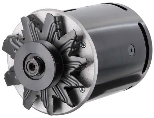 Alternator - Powergen - 90 amps - 12V - Single V-Belt Pulley - Custom Mount - Black Powder Coat - Universal - Each