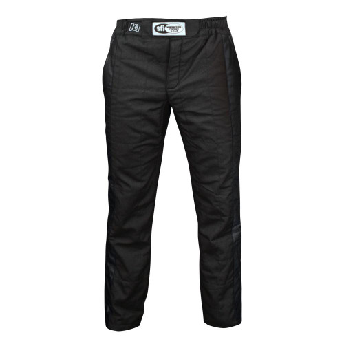 Driving Pants - Sportsman - SFI 3.2A/5 - Double Layer - Nomex - Black - Large / X-Large - Each