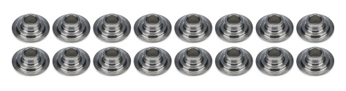 Valve Spring Retainer - 500 Series - Mini 8 Degree - 0.890 in / 0.600 in OD Steps - Dual Spring - Titanium - Set of 16 Valve Spring Retainer - 500 Series - Mini 8 Degree - 0.890 in / 0.600 in OD Steps - Dual Spring - Titanium - Set of 16