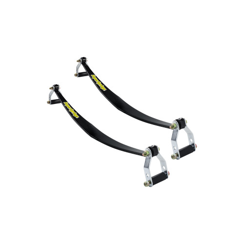 Helper Spring Kit - SuperSprings - Self Adjusting - Stock Height - Rear - Steel - Black Powder Coat - 1500 lb - Various Applications - Kit