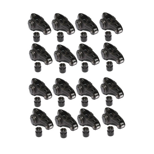 Rocker Arm - Ultra Pro Magnum - 3/8 in Stud Mount - 1.80 Ratio - Full Roller - Chromoly - GM LS-Series - Set of 16