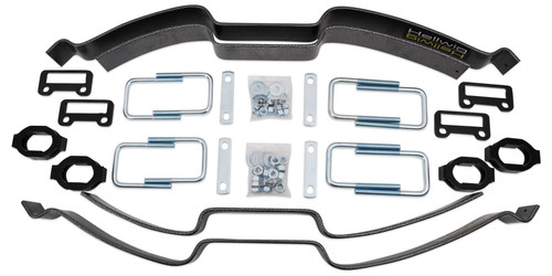 Helper Spring Kit - Pro - Add-A-Leaf - Stock Height - Rear - Steel - Silver Powder Coat - GM Fullsize Truck 2020 - Kit