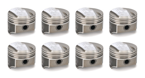 Piston - Speed Pro - Forged - 4.154 in Bore - 5/64 x 5/64 x 3/16 in Ring Grooves - Plus 21.00 cc - Coated Skirt - Big Block Chevy - Set of 8