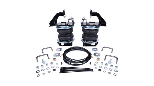 Air Spring Kit - Loadlifter 5000 - Bags / Brackets / Lines - 5000 lb Capacity - Black Powder Coat Brackets - Rear - Toyota Midsize Truck 2005-23 - Kit Air Spring Kit - Loadlifter 5000 - Bags / Brackets / Lines - 5000 lb Capacity - Black Powder Coat Brackets - Rear - Toyota Midsize Truck 2005-23 - Kit