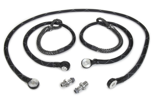 Axle Tether - Complete - 2 Wrap Style - 1 King Pin to King Pin - Hardware Included - 50 in Axle - Kit Axle Tether - Complete - 2 Wrap Style - 1 King Pin to King Pin - Hardware Included - 50 in Axle - Kit