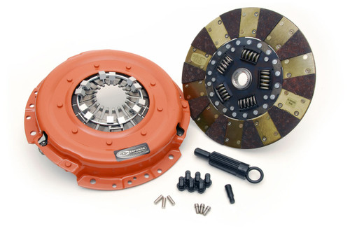 Clutch Kit - Concept 10.5 - Dual Friction - Single Disc - 11 in Diameter - 1-1/8 in x 26 Spline - Spring Hub - Organic - Ford Modular - GT - Ford Mustang 2011-17 - Kit