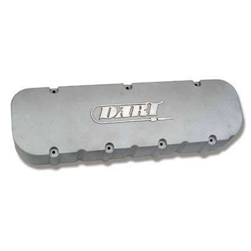 Valve Cover - Tall - Dart Logo - Cast Aluminum - Natural - Big Block Chevy - Pair