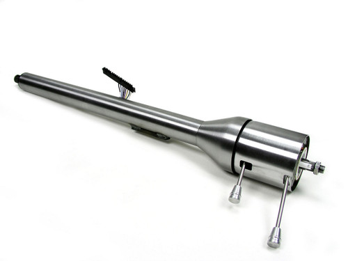Steering Column - Retrofit - Tilt - Hazard / Turn Signal - Steel - Natural - GM X-Body 1967 - Each