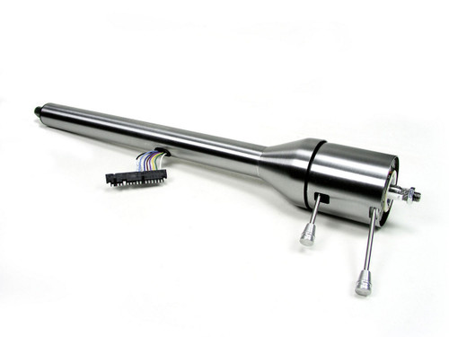 Steering Column - Retrofit - Tilt - Hazard / Turn Signal - Steel - Natural - GM A-Body 1964-65 - Each