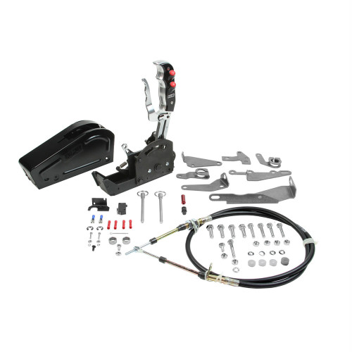 Shifter - Pro Stick - Automatic - Floor Mount - Magnum Grip - Forward / Reverse Pattern - Cable / hardware Included - Universal - Kit