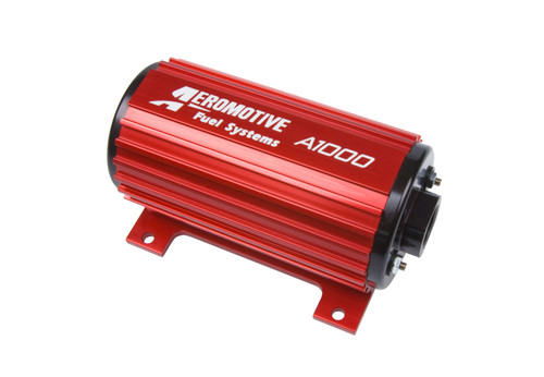 Fuel Pump - A1000 - Electric - In-Line / In-Tank - 117 gph at 45 psi - 10 AN Female O-Ring Inlet / Outlet - Red - E85 / Gas - Each
