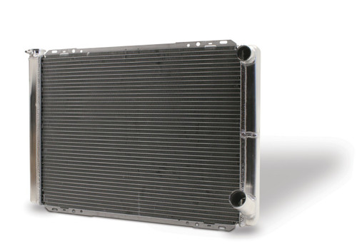 Radiator - 29 in W x 19.563 in H x 3 in D - Passenger Side Inlet - Passenger Side Outlet - Aluminum - Natural - Each